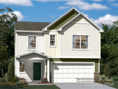 New construction Single-Family house 175 Smokey Way, Statesville, NC 28625 Frost- photo 0