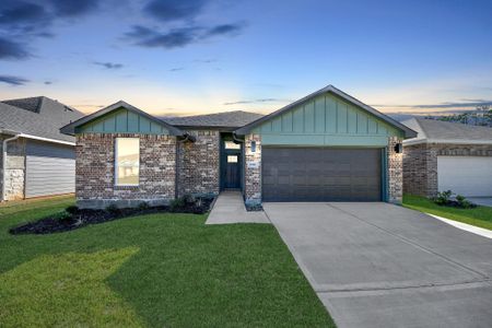 New construction Single-Family house 10310 Woodhill Spa Ln, Cleveland, TX 77327 plan Andrew - image