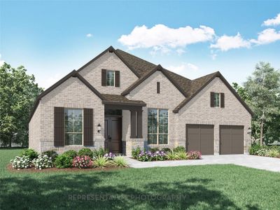 New construction Single-Family house 217 Belanger Canyon Dr, Liberty Hill, TX 78642 216 Plan- photo 0