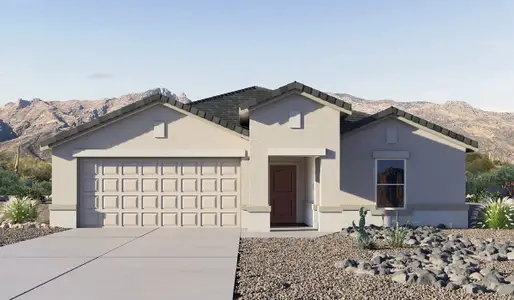 New construction Single-Family house 13305 N Old Forester Dr, Marana, AZ 85653 plan Kingston - Ph. II - T40K - image