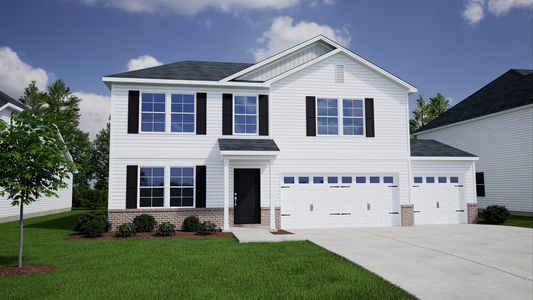 New construction Single-Family house 5063 Burke Meadows Run, Chesnee, SC 29323 plan Telfair - image