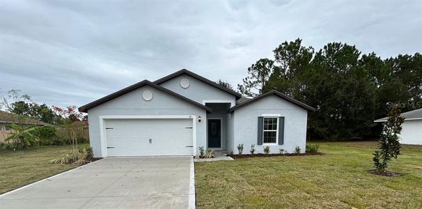 New construction Single-Family house 14 Buffalo View Lane, Palm Coast, FL 32137 Capri- photo 0