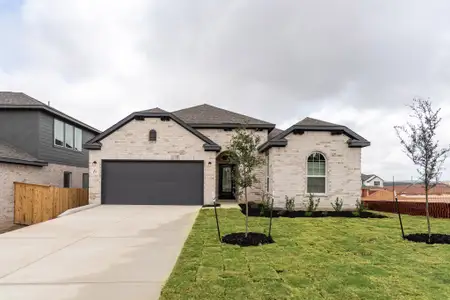 New construction Single-Family house 175 Hazel Wy, Mico, TX 78056 plan Greeley - image