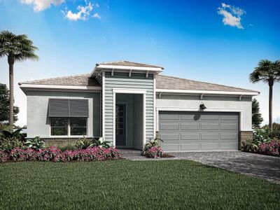 New construction Single-Family house 14168 Sw Daphne St, Port Saint Lucie, FL 34987 Meridian- photo 0