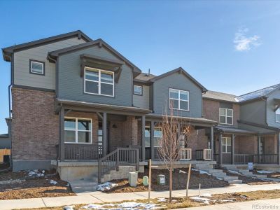 New construction Townhouse house 22250 E 8Th Avenue, Aurora, CO 80018 - photo 0