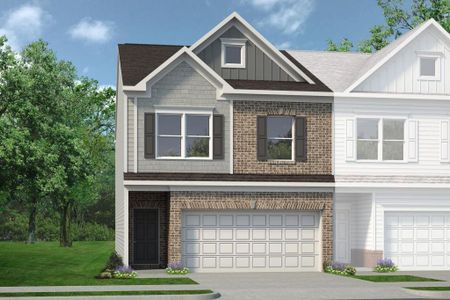 New construction Townhouse house 24 Jacobs Farm Ln, Unit 12, Loganville, GA 30045 The Ellison II- photo 0 0