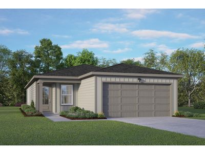 New construction Single-Family house 8518 Partida, San Antonio, TX 78222 plan The Colorado A - image