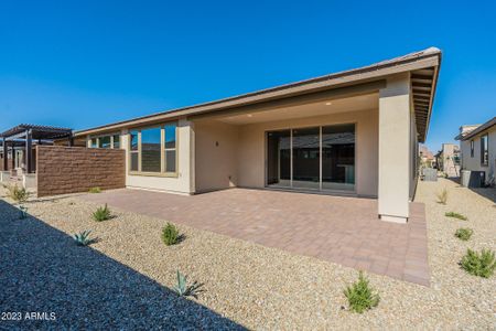 New construction Townhouse house 375 E Citrus Hollow Way, Queen Creek, AZ 85140 Valletta Exterior B- photo 42 42