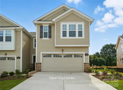 New construction Townhouse house 7024 Hodges Meadow Ln, Charlotte, NC 28213 plan Briana - image