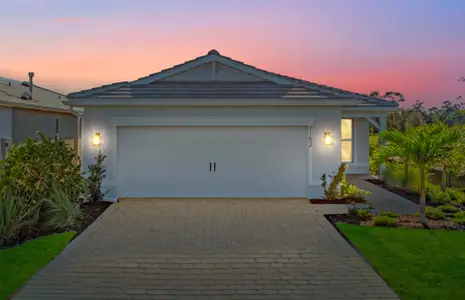 New construction Single-Family house 7152 Chapel Creek Ln, North Fort Myers, FL 33917 plan Contour - image