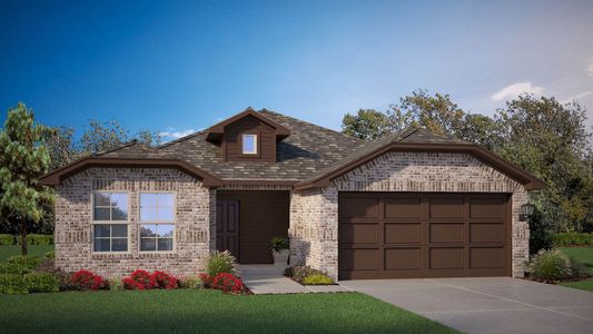 New construction Single-Family house 16428 Hudson Prairie Wy, Fort Worth, TX 76247 plan DENTON - image