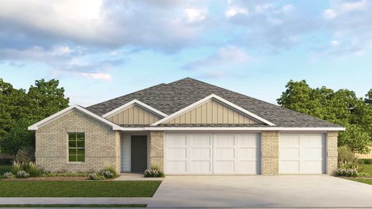 New construction Single-Family house 2140 Ghost Rider Ct, Leander, TX 78641 plan The Fairfield - image