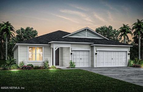 New construction Single-Family house 12272 Parkland View Ln, Jacksonville, FL 32226 Ashby- photo 0