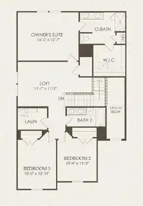 Pulte Homes, Camelia floor plan