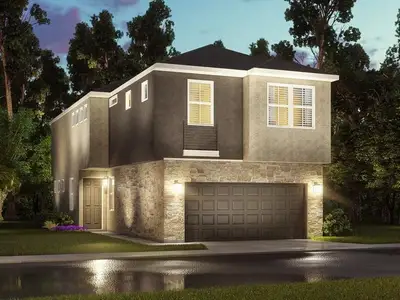 New construction Single-Family house 10012 Rustic Charm St, Houston, TX 77080 plan The Weston (S105) - image