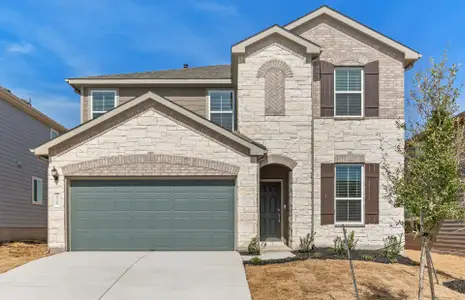 New construction Single-Family house 529 Madelines Meadow Ln, Georgetown, TX 78626 plan Sandalwood - image