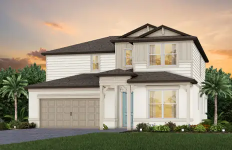 New construction Single-Family house 13716 Sunlight Meadow Dr, Riverview, FL 33578 plan Umbria - image