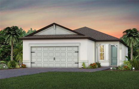 New construction Single-Family house 13697 Canyon Ridge Rd, Spring Hill, FL 34610 plan Compass - image