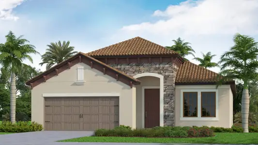 New construction Single-Family house 217 Ortelle Ter, Venice, FL 34275 plan Fresh Spring - image