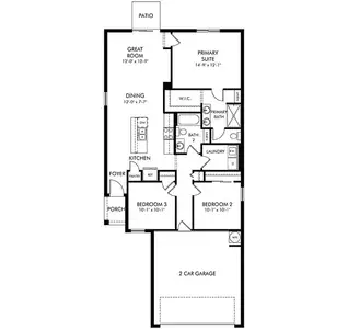 New construction Single-Family house 11231 Bellewood Ter, Parrish, FL 34219 plan Denali II - image