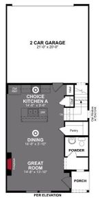 Beazer Homes Plano Gateway Rosemary Floorplan.