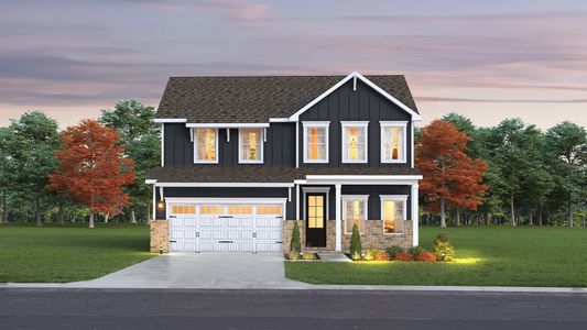 New construction Single-Family house Columbia, TN 38401 plan The Stanford - image