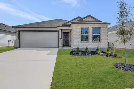 New construction Single-Family house 1544 Gentle Vw, New Braunfels, TX 78130 plan Eastland - 35' Smart Series - image