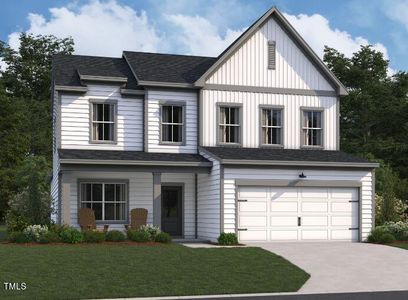 New construction Single-Family house 159 S Harvest Ridge Way, Unit Lot 225, Clayton, NC 27520 Macon Homeplan- photo 0