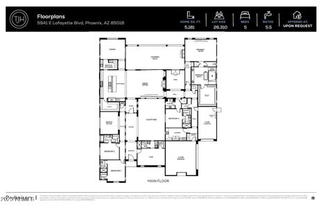 New construction Single-Family house 5941 E Lafayette Blvd, Phoenix, AZ 85018 - image 5