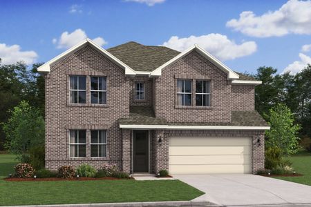 New construction Single-Family house 12103 Upper Meadows Ave, Mont Belvieu, TX 77535 plan Santa Fe - image