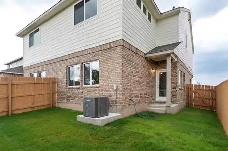 New construction Townhouse house 134 Whinny Wy, Georgetown, TX 78626 plan Brazos - image