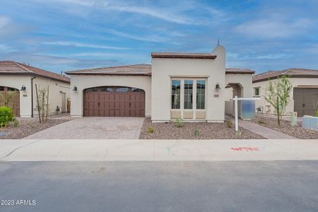 New construction Single-Family house 578 E Las Puertas Ln, Queen Creek, AZ 85140 Genova Exterior A- photo 1 1