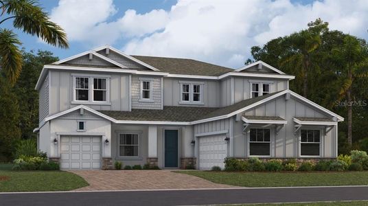 New construction Single-Family house 1741 Rider Rain Ln, Apopka, FL 32703 Fairmont- photo 0