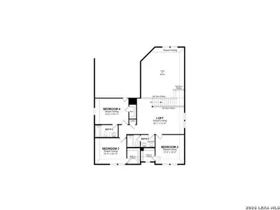 New construction Single-Family house 6810 Comanche Post, San Antonio, TX 78233 plan Rainier - image