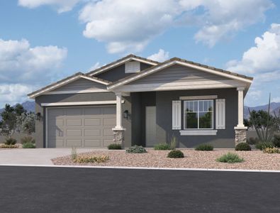 New construction Single-Family house 7939 W Desert Spoon Dr, Peoria, AZ 85383 plan Larkspur - image
