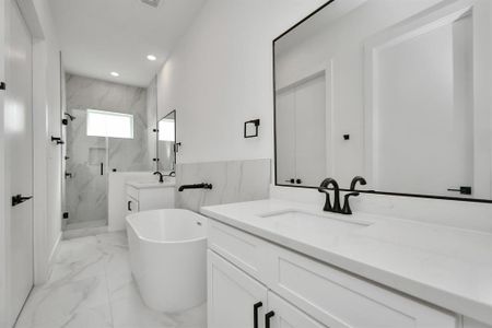 New construction Single-Family house 853 Mansfield St, Unit D, Houston, TX 77091 null- photo 39 39