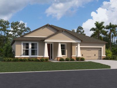 New construction Single-Family house 3126 Wolf Lake Ave, Apopka, FL 32712 plan Tranquility - image