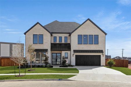 New construction Single-Family house 16108 Hunters Glen Ln, Frisco, TX 75033 Rockingham A- photo 1 1