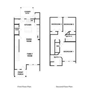 New construction Townhouse house 2530 Violet Theo Ln, Round Rock, TX 78665 plan The Wicklow - image 3