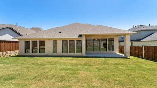 New construction Single-Family house 125 Chisos Ct, Rhome, TX 76078 plan 2944W - image