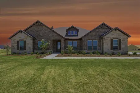 New construction Single-Family house 2408 Quartz St, Krum, TX 76249 plan Cedar Sage - image