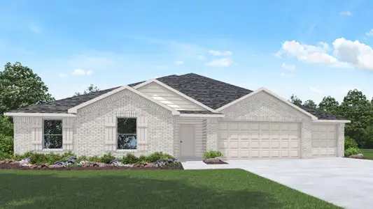 New construction Single-Family house 15155 Cibolo Ln, Mont Belvieu, TX 77523 plan E60B - image