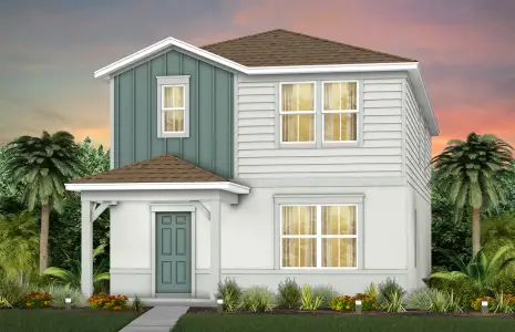 New construction Single-Family house Kissimmee, FL 34744 plan Haddock - image