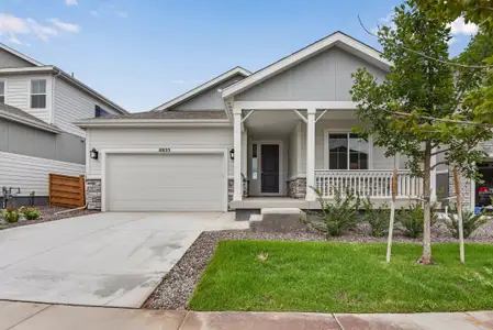 New construction Single-Family house 10033 Worchester St, Commerce City, CO 80022 plan 4031 - image