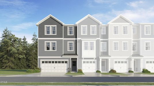 New construction Townhouse house 247 Snowfield Dr, Garner, NC 27529 - image