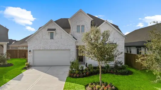 New construction Single-Family house 13711 Flint Hollow Dr, Cypress, TX 77433 plan Colleyville - image