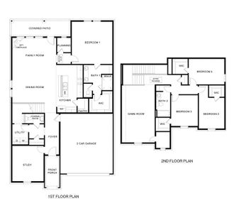 New construction Single-Family house 9528 Bently Blvd, Aubrey, TX 76227 plan Bandera - image