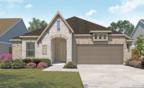 New construction Single-Family house 1739 Heritage Maples, New Braunfels, TX 78132 Premier - Oleander- photo 0