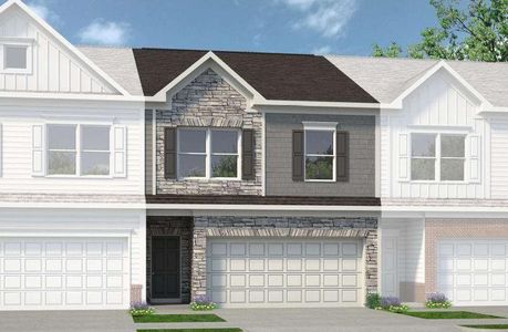 New construction Townhouse house 38 Jacobs Farm, Unit 17, Lawrenceville, GA 30045 - image