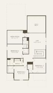 Pulte Homes, Riverdale floor plan